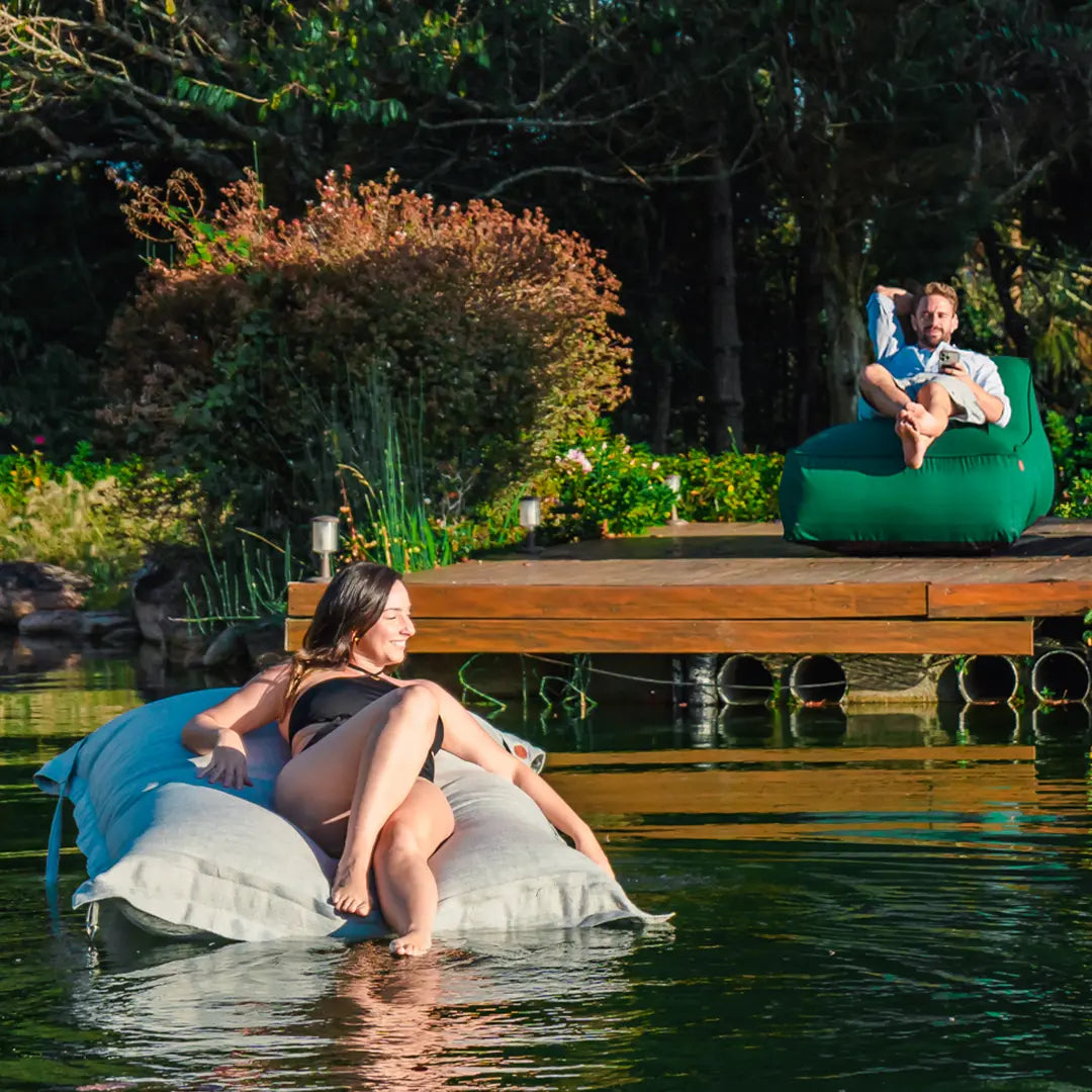 Kit Puff de Piscina + Puff Chaise